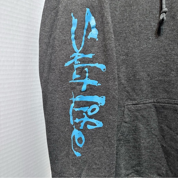 Salt Life Live Salty Gray Blue Hoodie Size L Mens Lrg Jacket - Picture 3 of 10